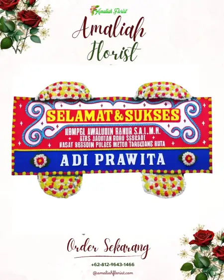 Papan Bunga Ucapan Selamat bawen