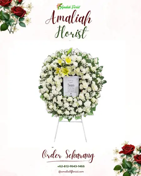 Krans Bunga Duka bawen